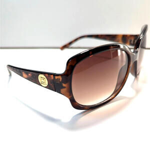 Liz Claiborne Brown Black Tortoise Sunglasses 3600971807 Size: 60-17-115 Chic